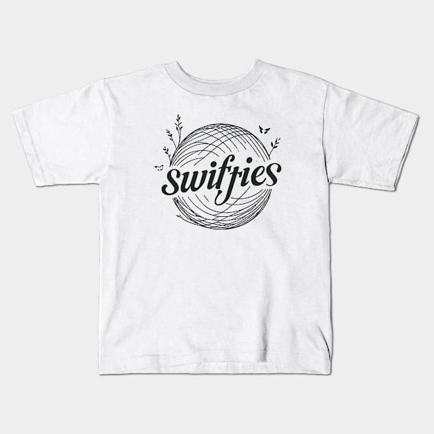 Swifties Kids T-Shirt by Rawlifegraphic